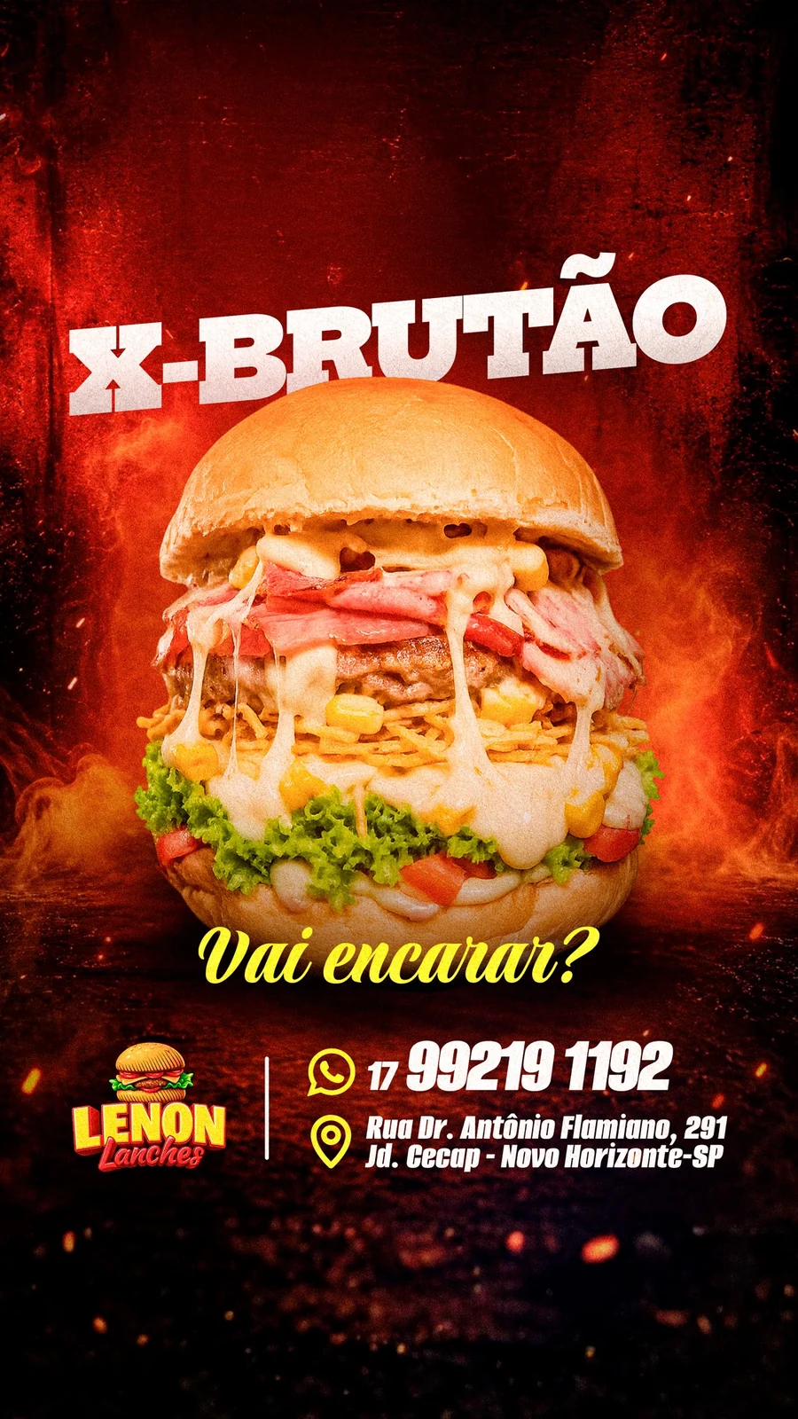 X-Brutão — Lenon Lanches