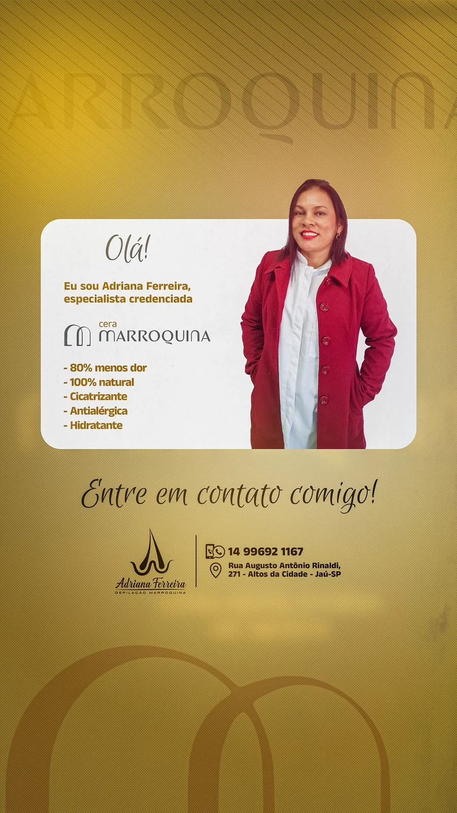 Apresentação profissional — Adriana Ferreira